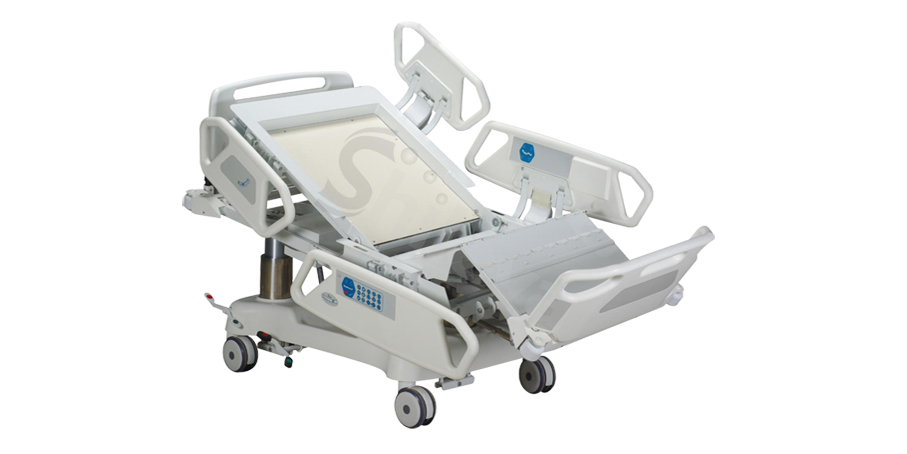 电动五功能称重床SLV-B4150-7 Five-function Electric Medical Care Bed