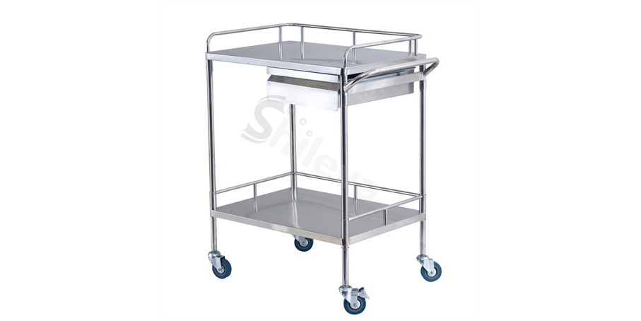 不锈钢治疗车SLV-C4004 Treatment-Trolley