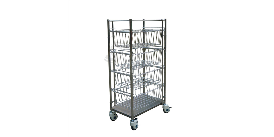 不锈钢篮筐车SLV-C4057 Stainless steel basket car
