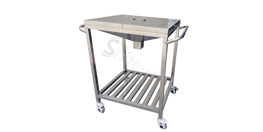 不锈钢清创车SLV-C4031 Cart for Debridementing