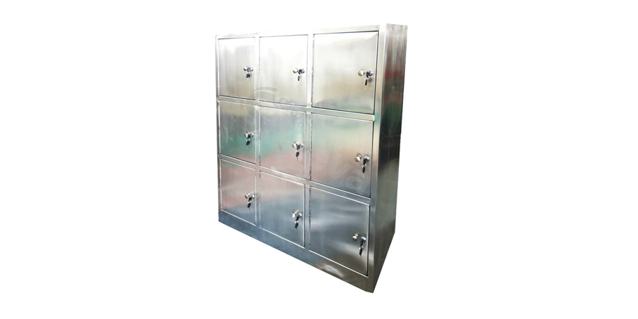 不锈钢鞋柜SLV-D4036 Stainless Steel Shoe Cabinet
