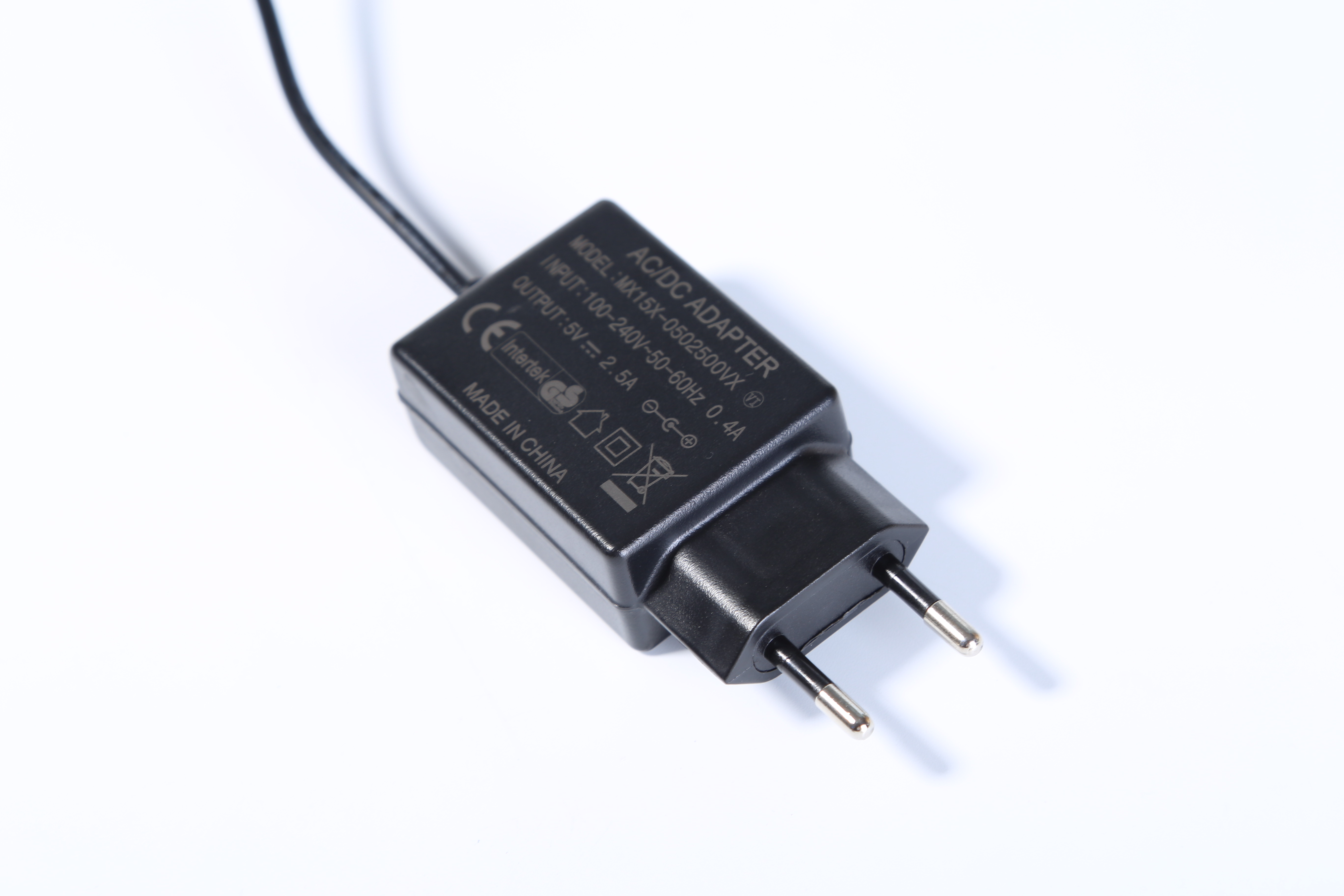 mx15x系列12v1.25a歐規(guī)電源適配器ce/gs認證