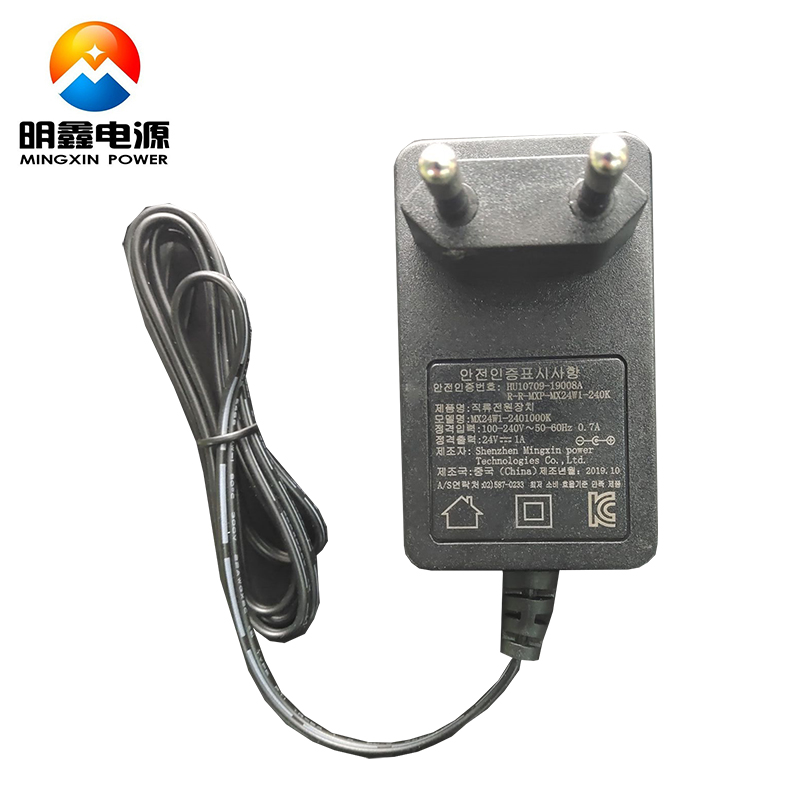 24V1A電源適配器過KC KCC CE GS PSE UL 3C CQC SAA認(rèn)證