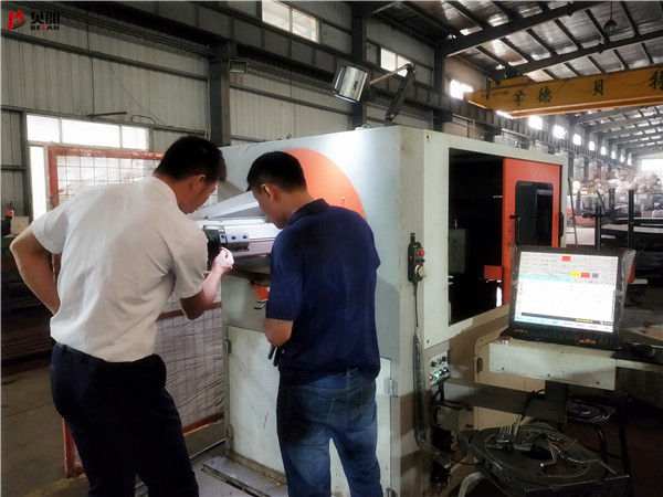 貝朗自動化設備技術在客戶處現場輔導