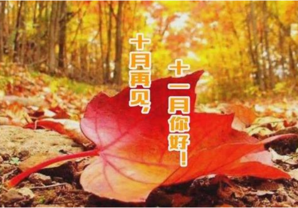 十月再見，十一月你好